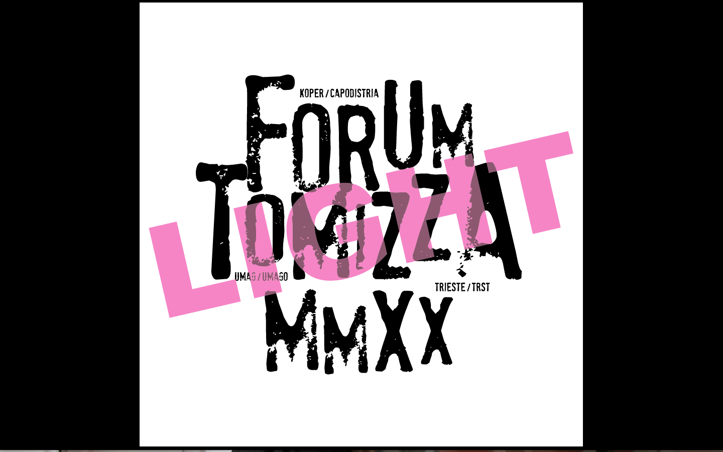 FORUM TOMIZZA, versione LIGHT