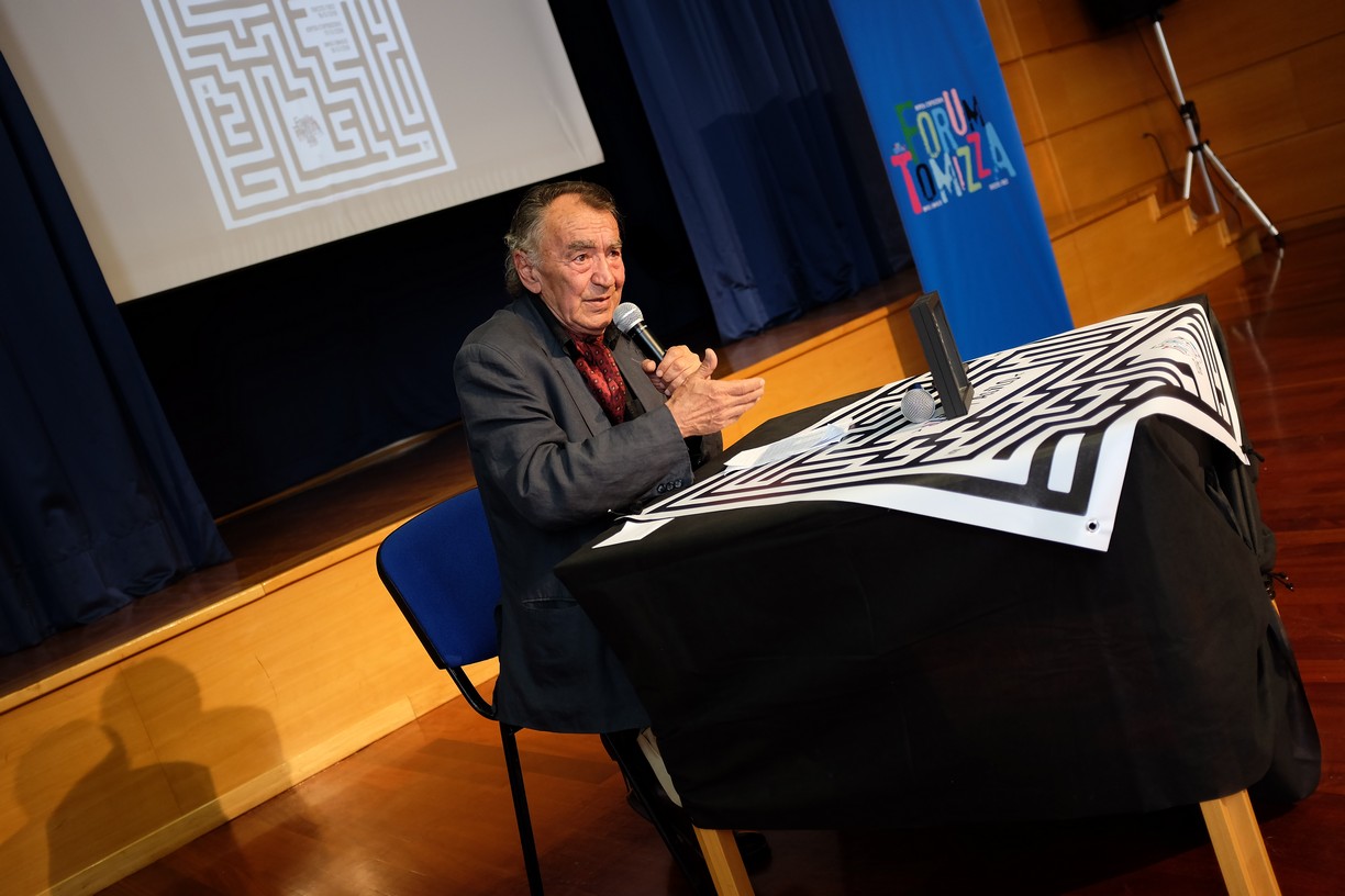Milan Rakovac, Zajednica Talijana „Fulvio Tomizza“ Umag / Comunità degli Italiani “Fulvio Tomizza“ Umago, 19. Forum Tomizza, 18. 5. 2018. (foto: Zaneto Paulin)