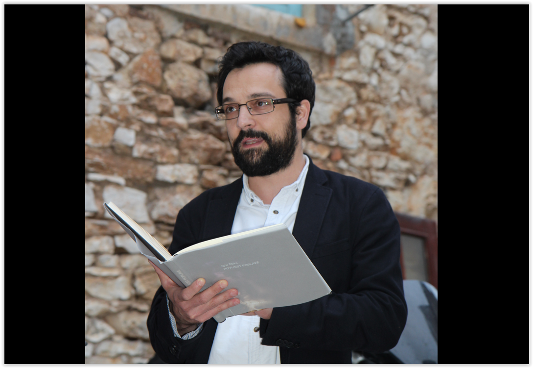 Igor Štiks, Galerija Marin / Galleria Marin, Umag / Umago, 19. Forum Tomizza, 18. 5. 2018. (foto Mijat Gavran)