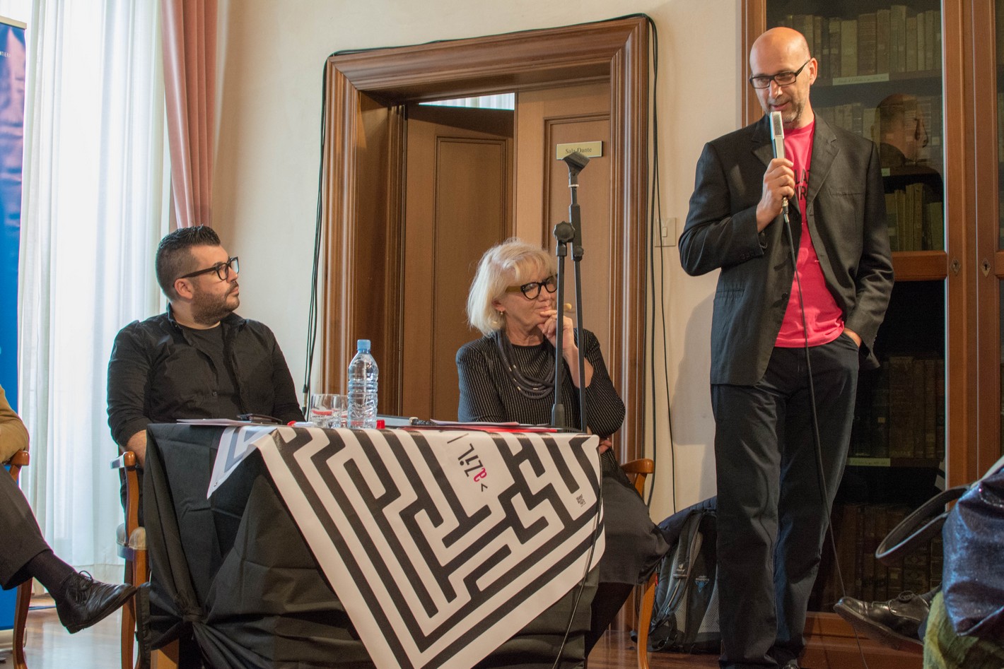 Mario Steffè, Simpozij / Convegno, 19. Forum Tomizza, Palača Gravisi / Palazzo Gravisi, Skupnost Italijanov / Comunità degli Italiani „Santorio Santorio“, Koper / Capodistria, 17. 5. 2018 (foto Lado Jelen)